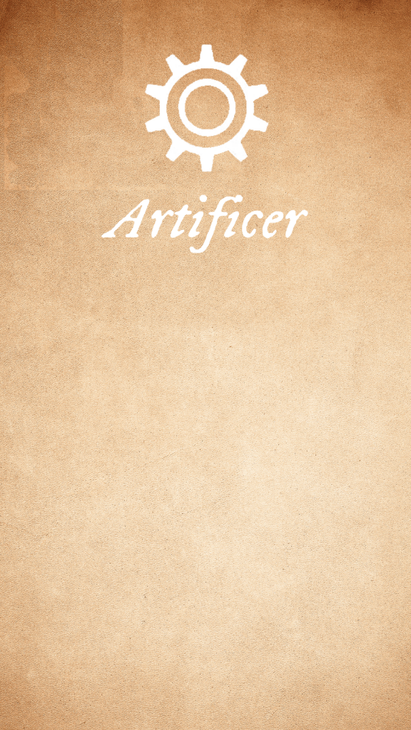 Free Dungeons and Dragons Artificer phone wallpaper