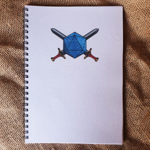 DnD campaign notebook charatcersheet for dungeons and dragons